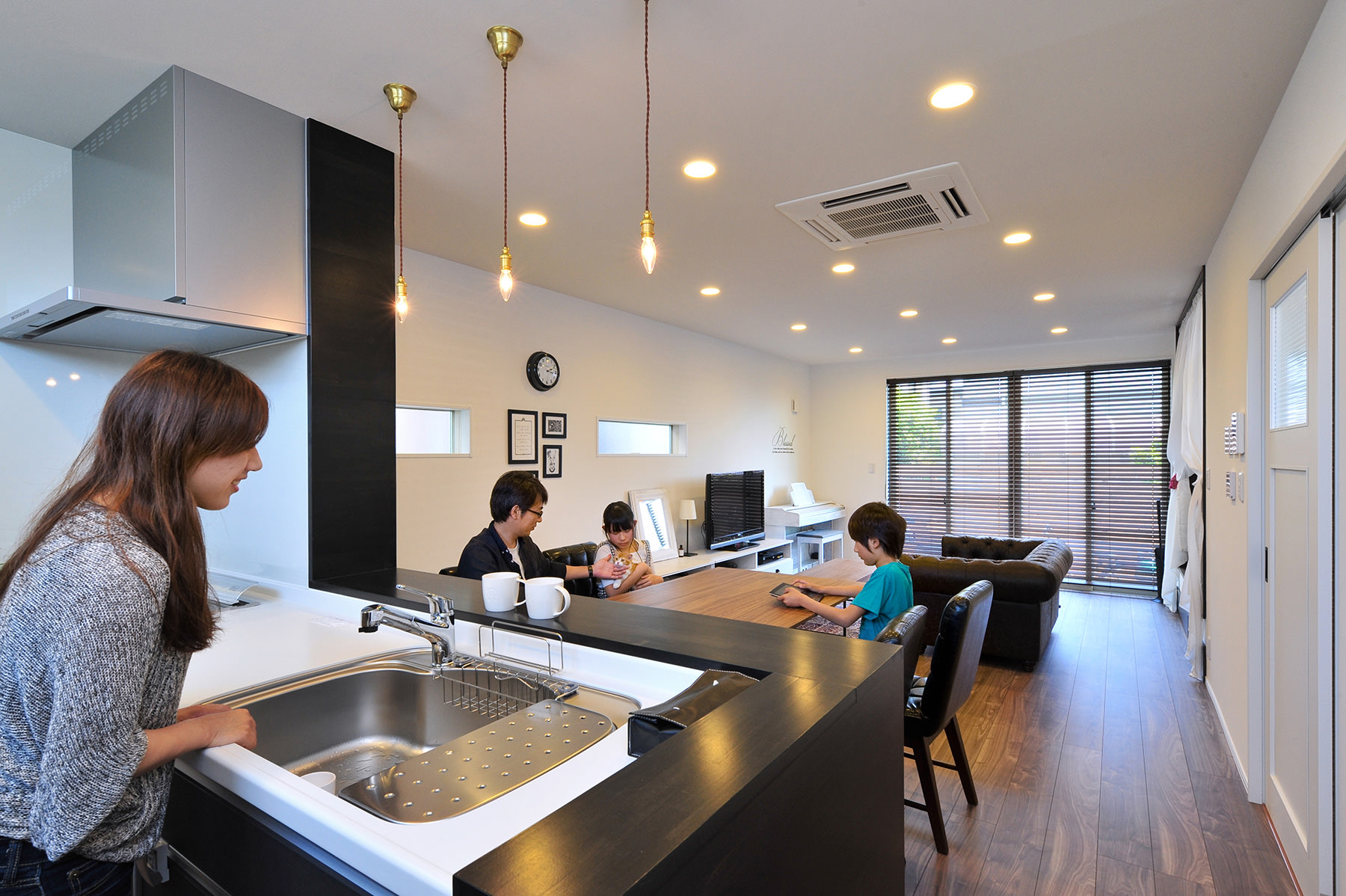 画像：Mさん 4人家族