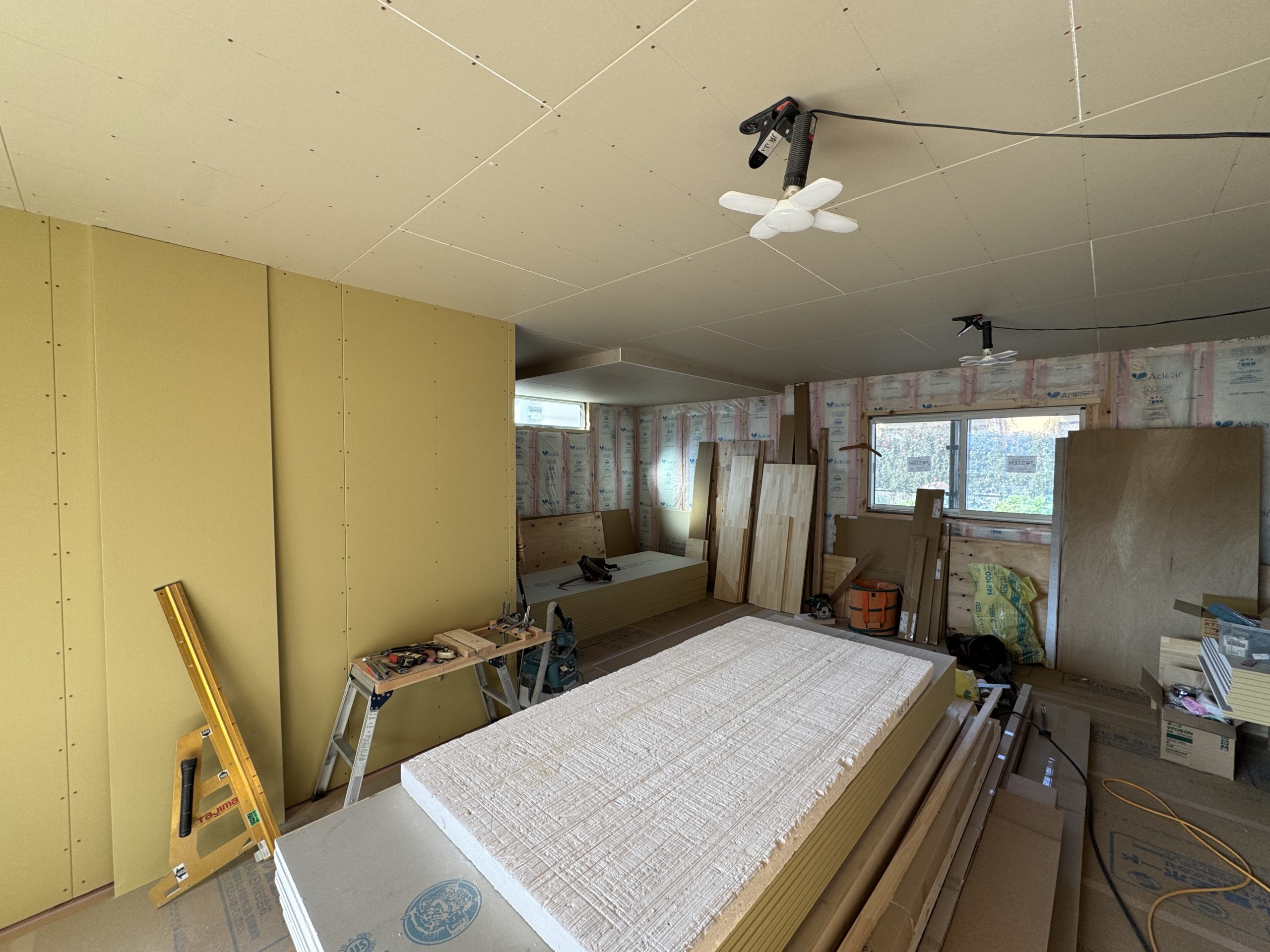 画像：大工工事も順調です！by.中村【1月20日】