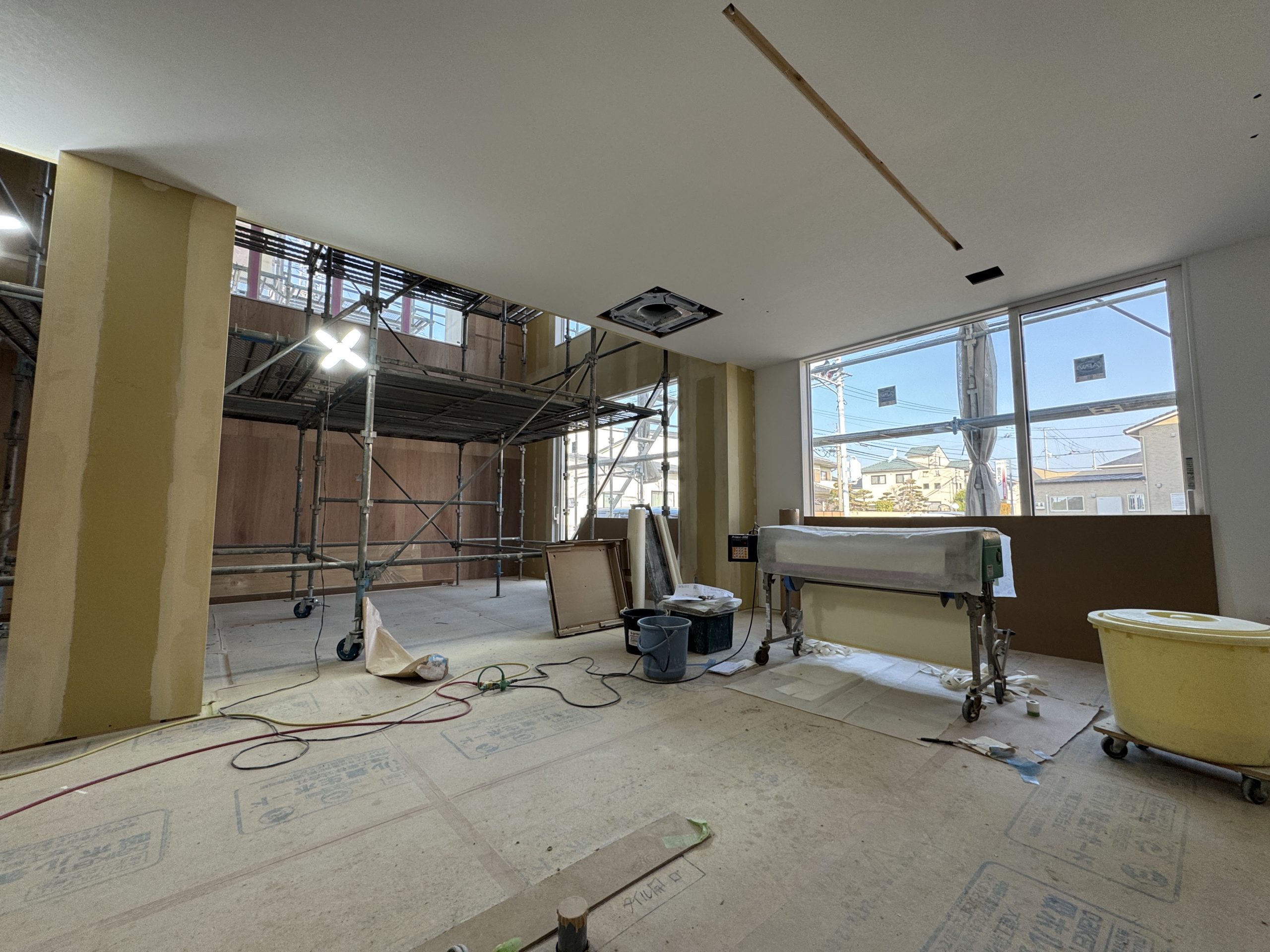 画像：ｸﾛｽ工事に入りました！by.中村【1月20日】