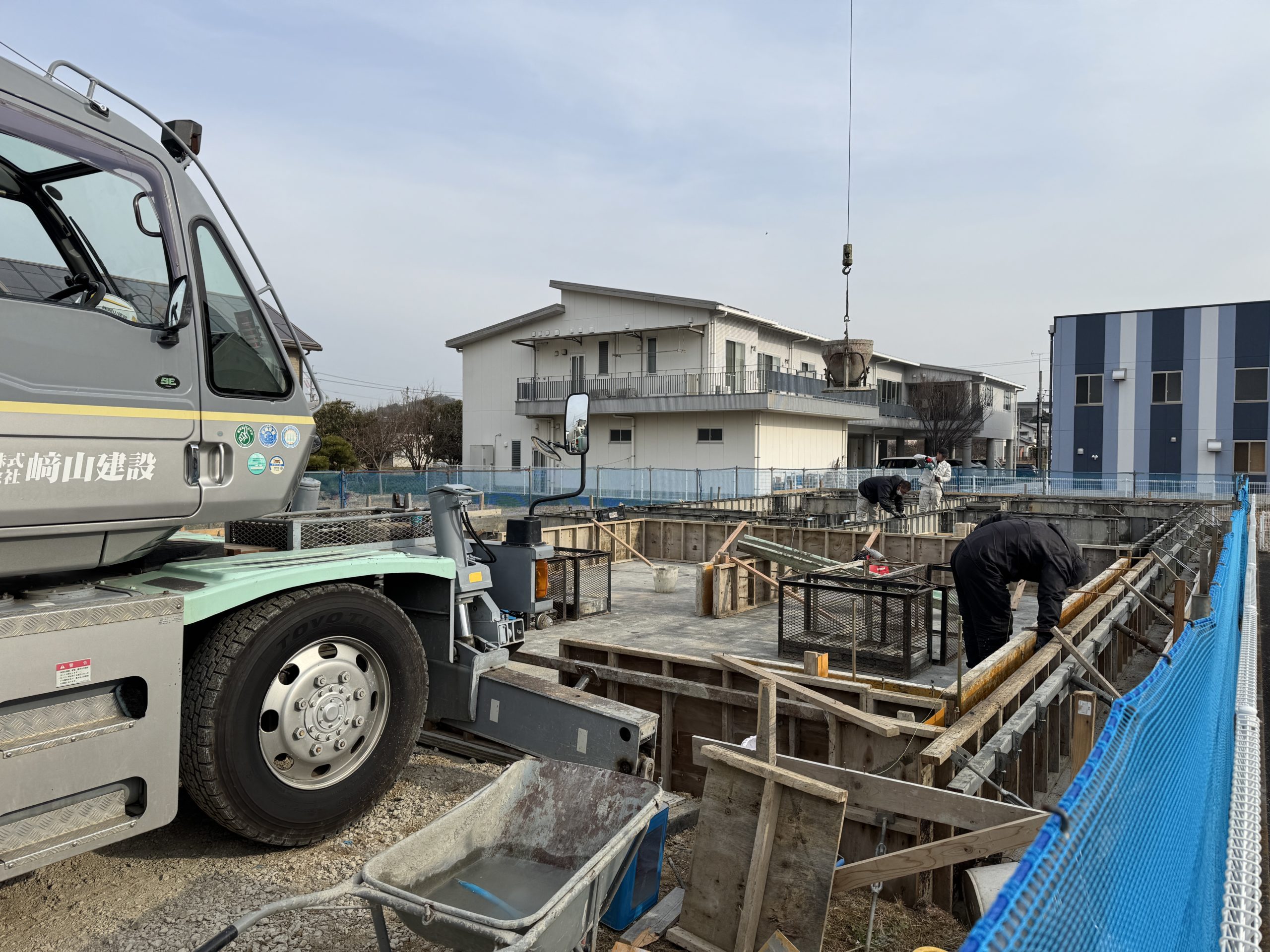 画像：基礎工事も順調です！by.中村【1月20日】