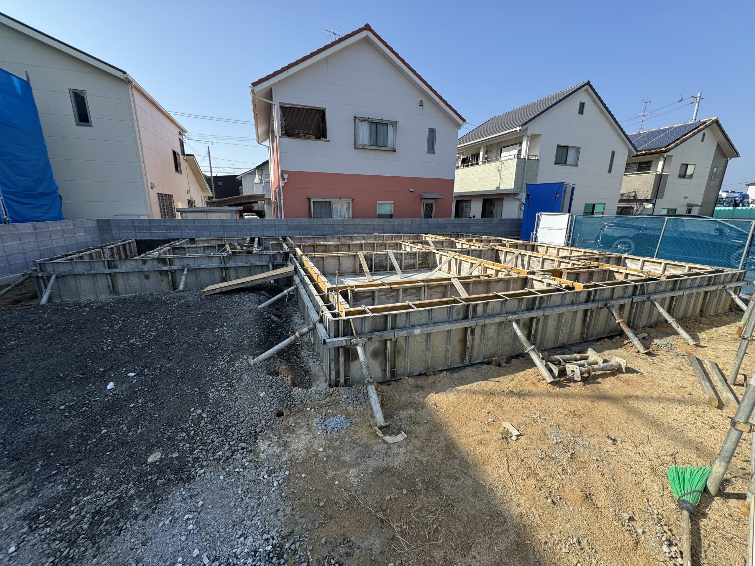 画像：基礎工事も順調です！by.中村【1月20日】