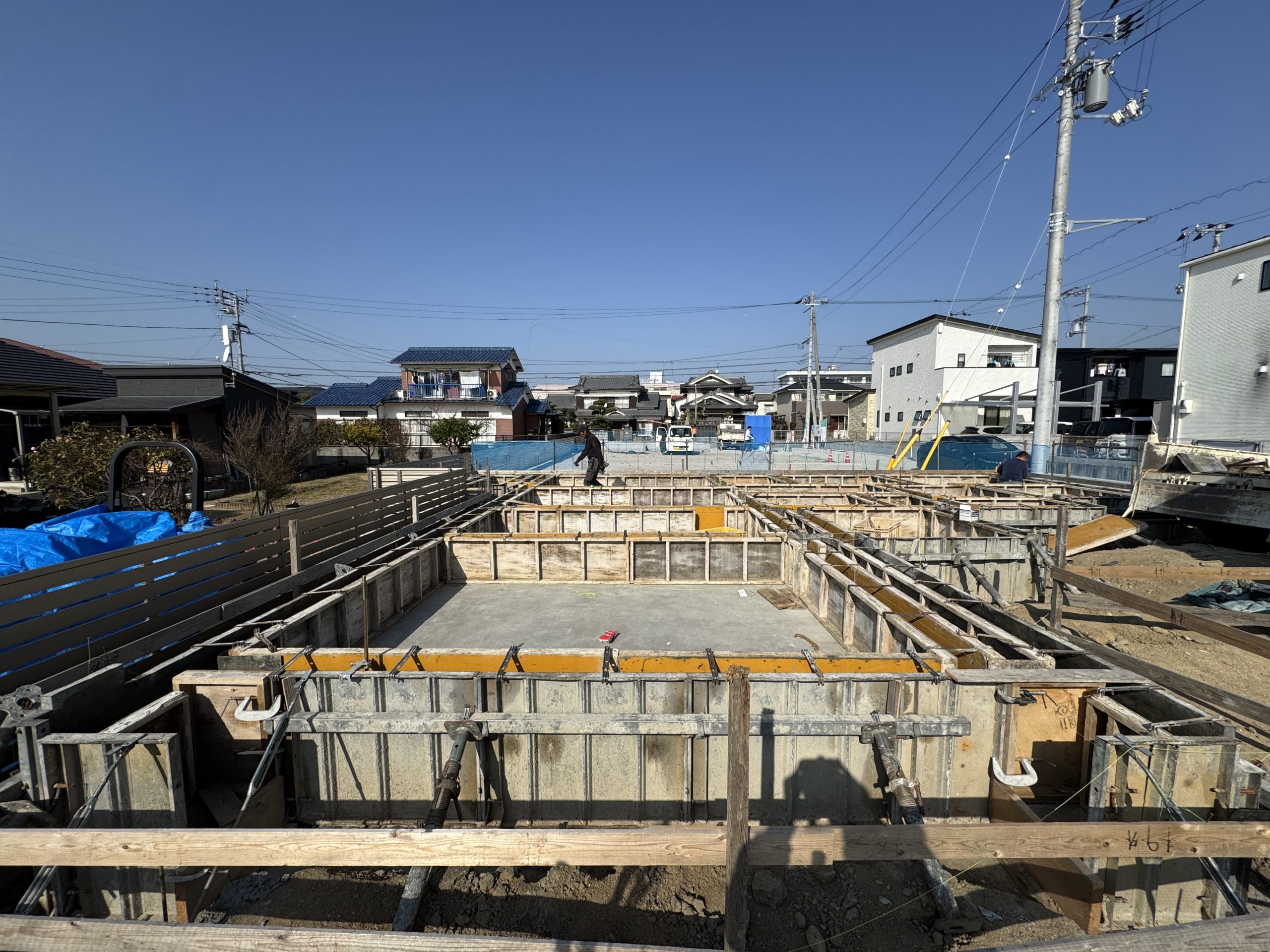 画像：基礎工事も順調です！by.中村【1月20日】