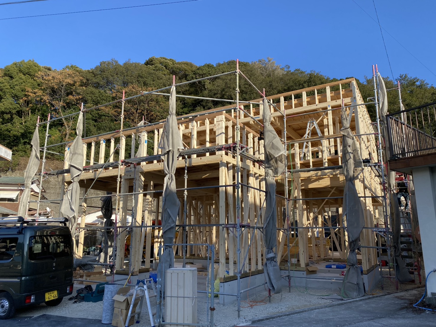 画像：祝♪上棟しました！by竹田（1/26）