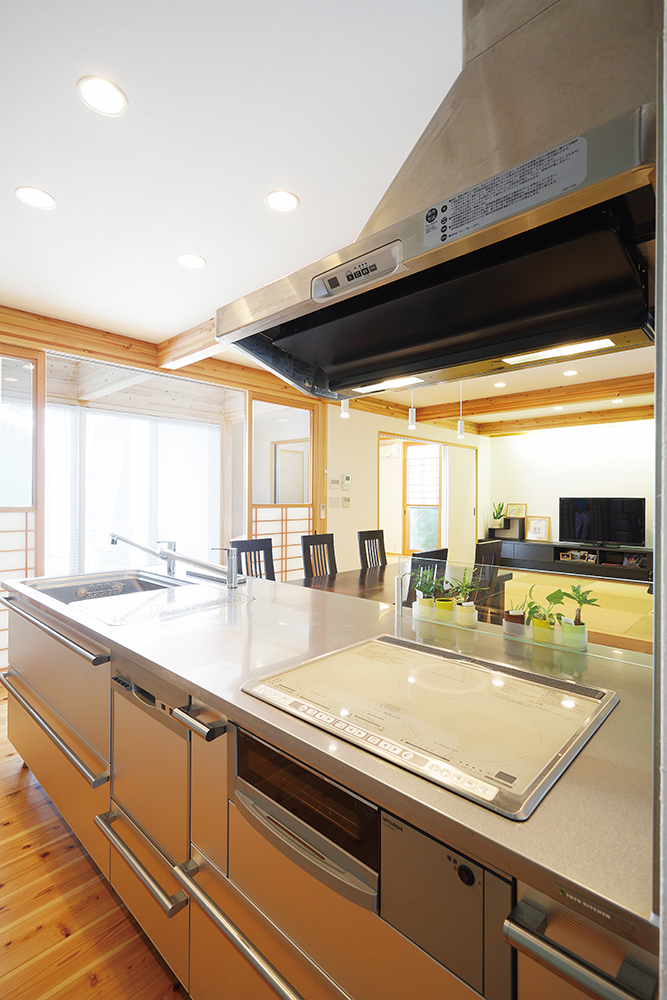 画像:中庭のある家