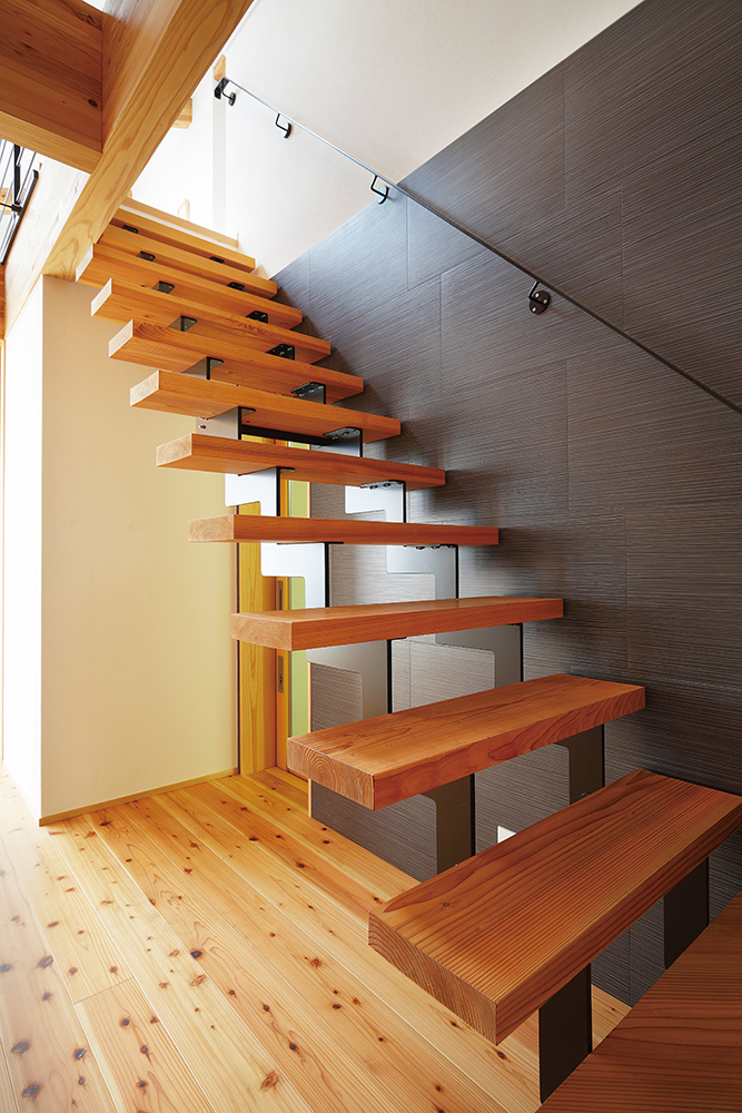 画像:中庭のある家