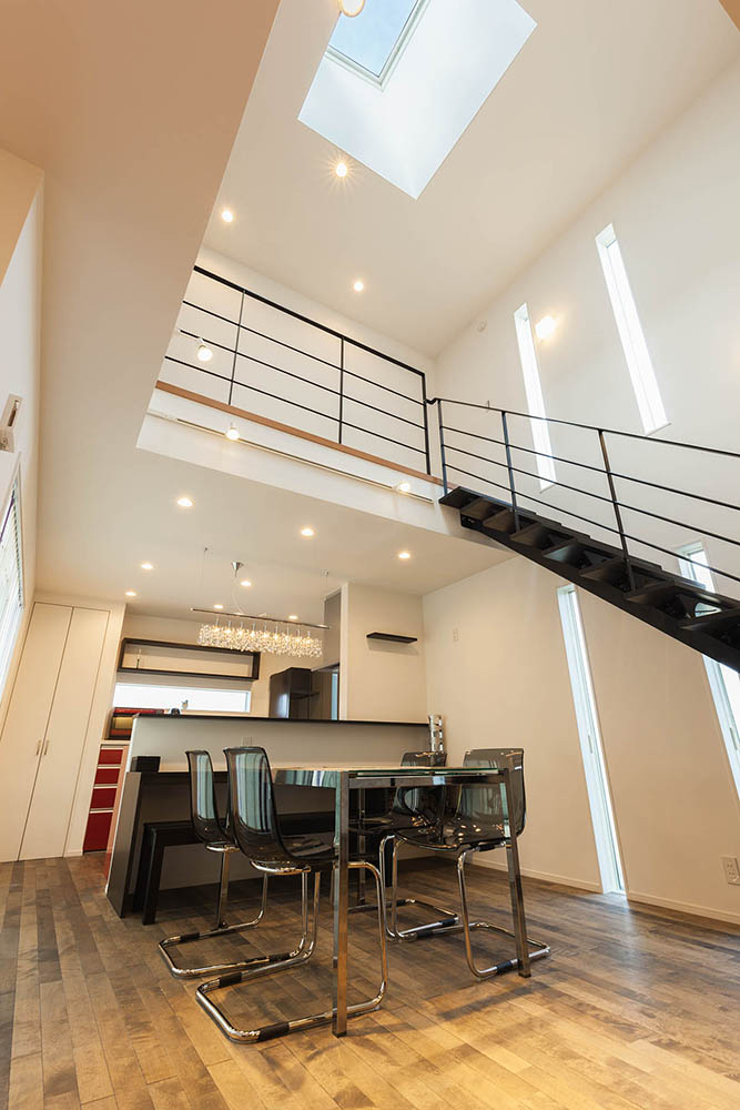 画像：家族の理想を詰め込んだシンプルモダンの家