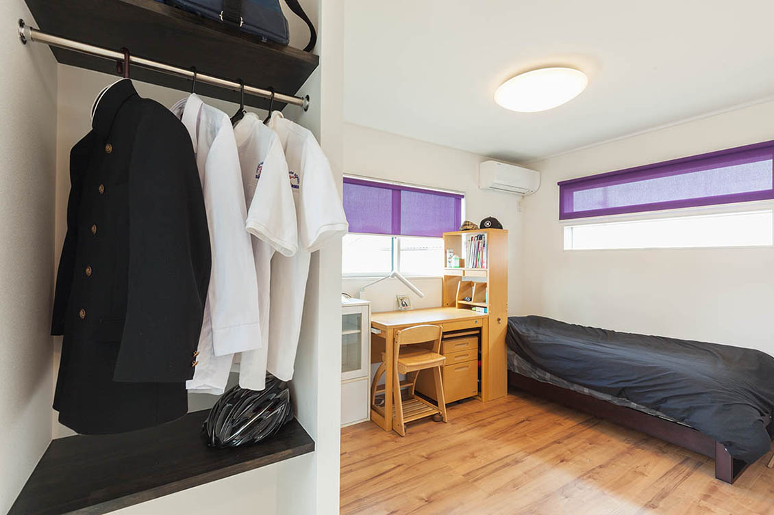 画像：家族の理想を詰め込んだシンプルモダンの家