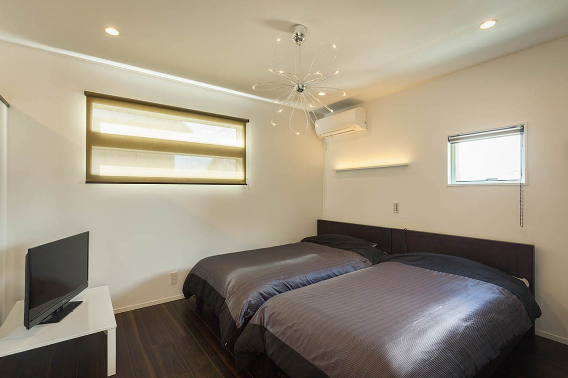 画像：家族の理想を詰め込んだシンプルモダンの家