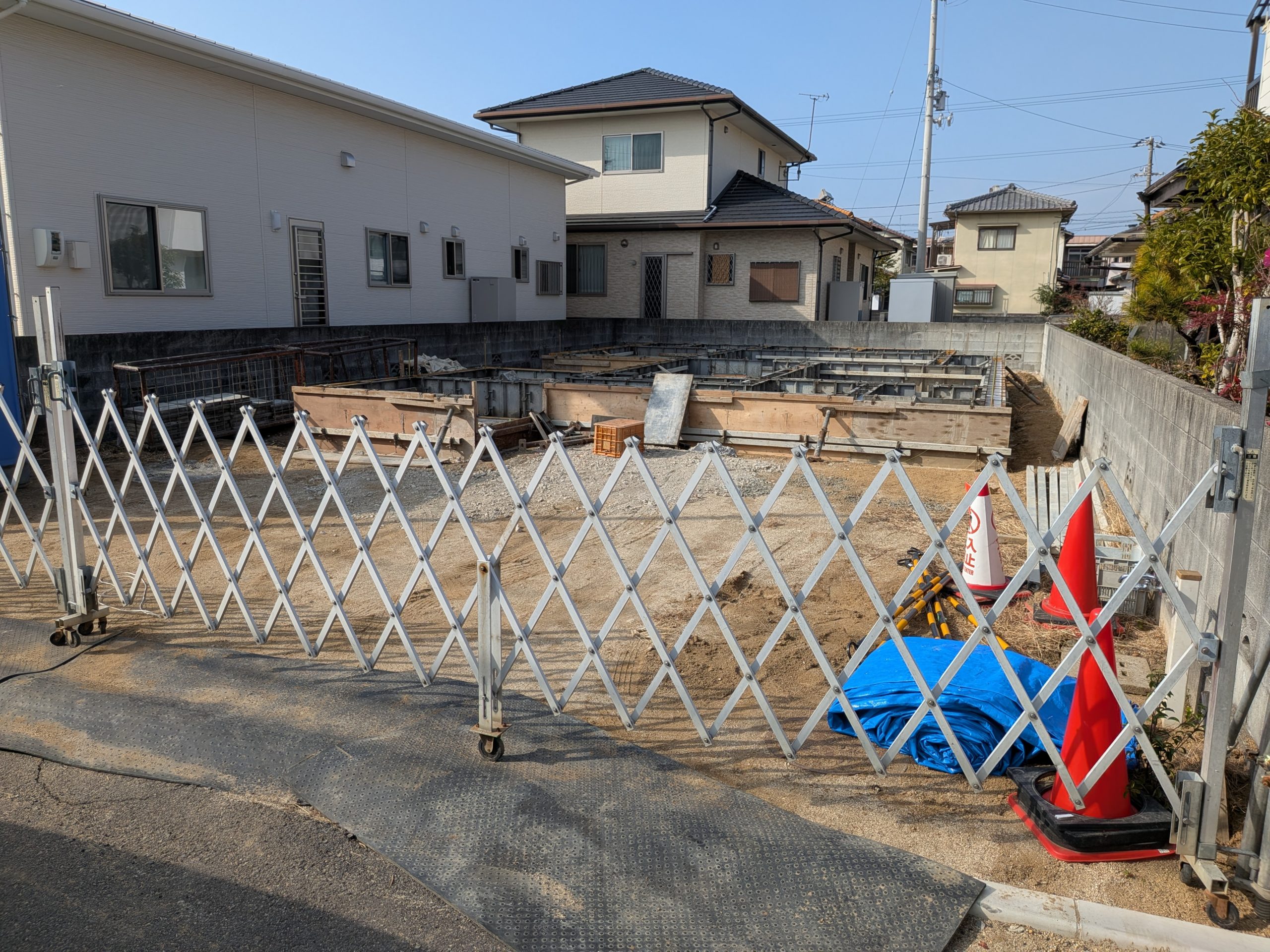 画像：着工ｽﾀｰﾄ٩( ”ω” )و by秋山（01.19）